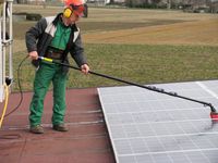 pulizia lavaggio impianti fotovoltaici